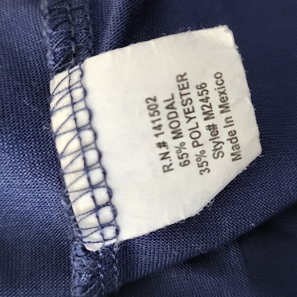 Evolution and Creation Active Blue Skulls Muscle Tank - Picture 5 of 5